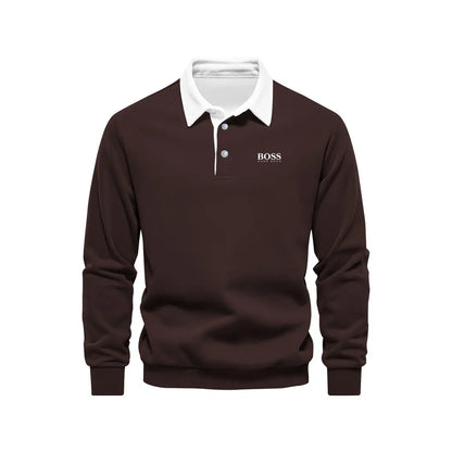 BOSS™ Men's Casual Fleece-Lined Shirt - Long Sleeve