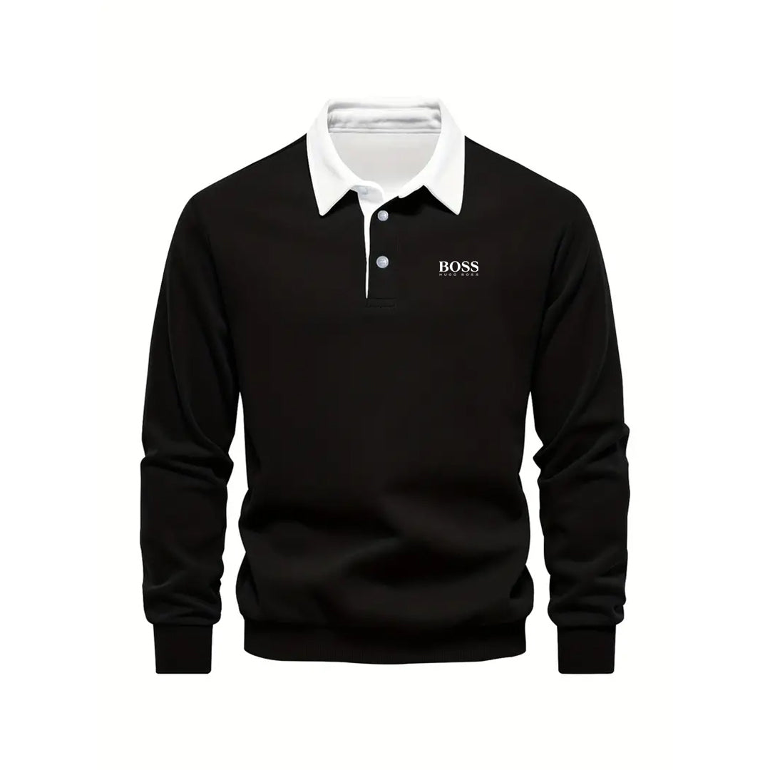 BOSS™ Men's Casual Fleece-Lined Shirt - Long Sleeve