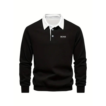 BOSS™ Men's Casual Fleece-Lined Shirt - Long Sleeve