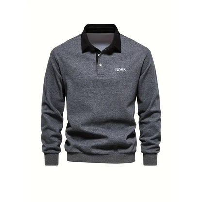 BOSS™ Men's Casual Fleece-Lined Shirt - Long Sleeve